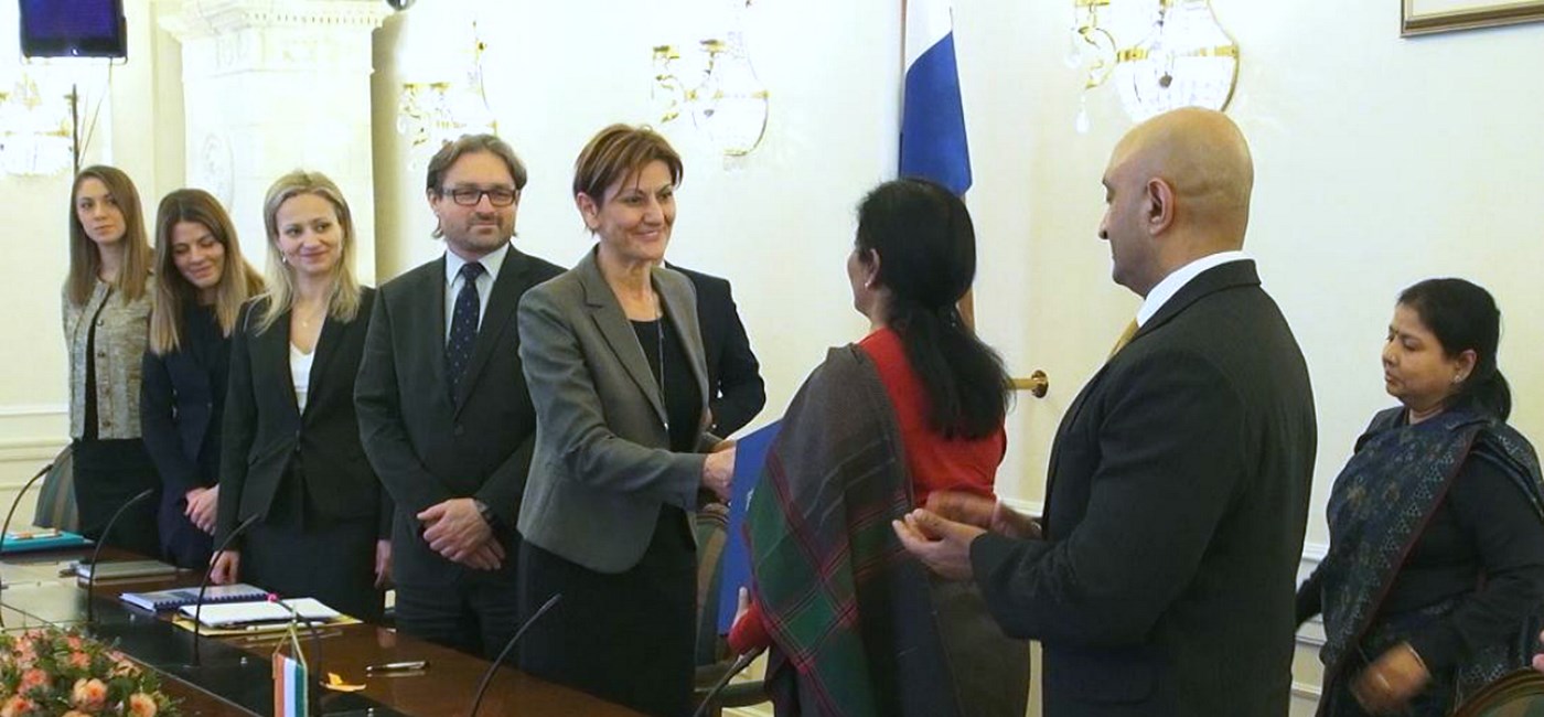 Potpisan Ugovor između Vlade Republike Hrvatske i Vlade Republike Indije o gospodarskoj suradnji